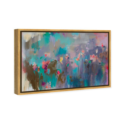 " Abstract Michaela Nessim - Truth Is My Identity, Modern & Contemporary Blue " by Oliver Gal