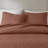 Quebec Clay Red Reversible 3-Piece Full/Queen Quilt Set-891842155-814712934