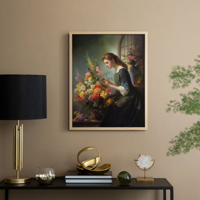 Reproduction encadrée WOMEN Series CDXLV III - bois massif