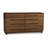 Sloane Walnut Solid Wood 66.13 " W 8 - Drawer Dresser-22470711