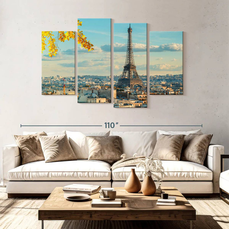 Nicci Paris Skyline, H 54 po x l 84 po