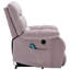 Erickah 91cm Wide Velvet Standard Recliner with Massager-1885693929
