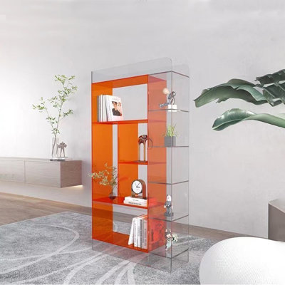 Multifunctional acrylic display bookcase