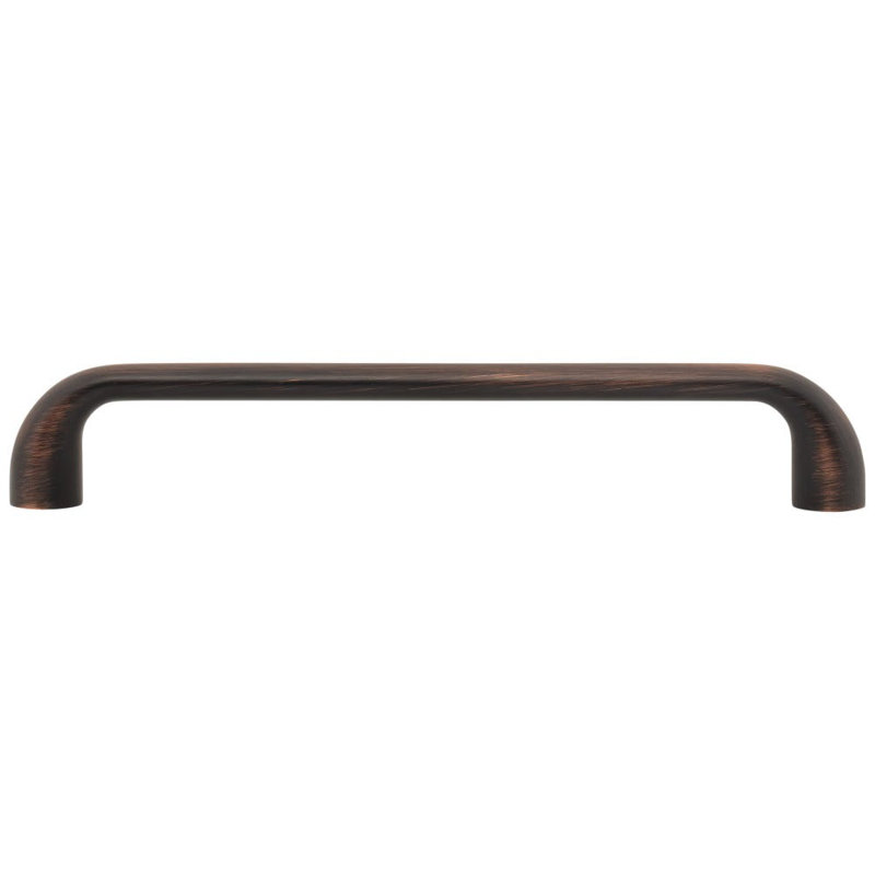 Loxley Bar Pull, Brushed Oil Rubbed Bronze, 6 5/16"