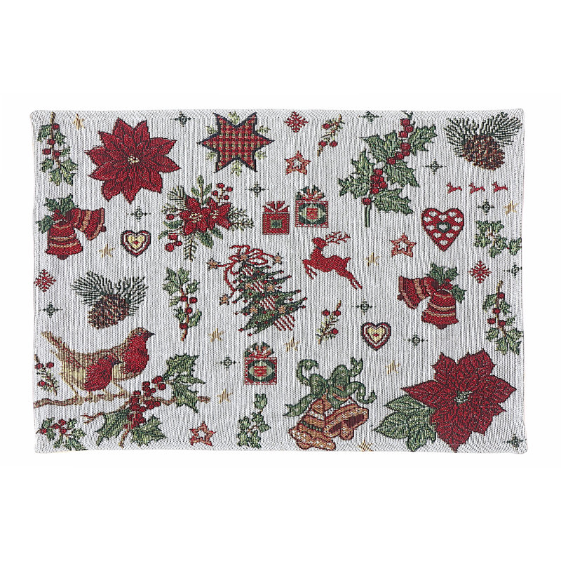 Polyester No Pattern Rectangle Placemat