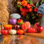 20 mini décorations de citrouille en mousse artificielle, y compris des légumes, convenant pour les tables d'Halloween, de l'Action de grâce et des récoltes d'automne