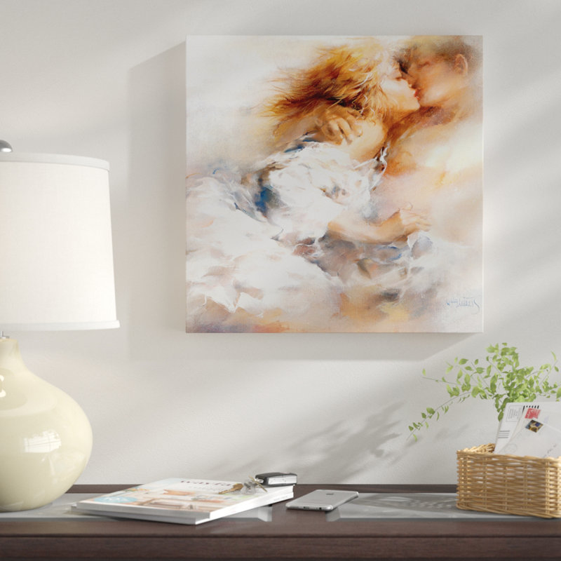 « passionné », impression sur toile, H 18 po x l 18 po x P 1,5 po, Pas de tapis, Papier d'art encadré noir