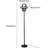 68.11'' Black Novelty Floor Lamp