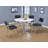 Cristino Round Metal Base Dining Table