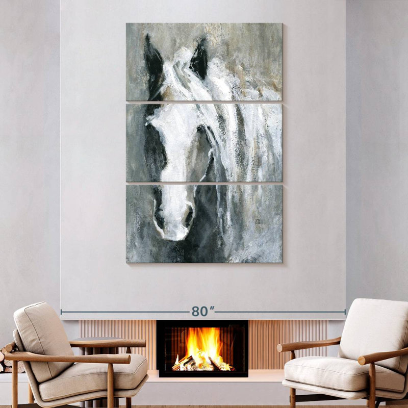 Brampt Morning Greeting, 74" H x 48" W