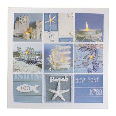 Art mural en toile 19,75 po