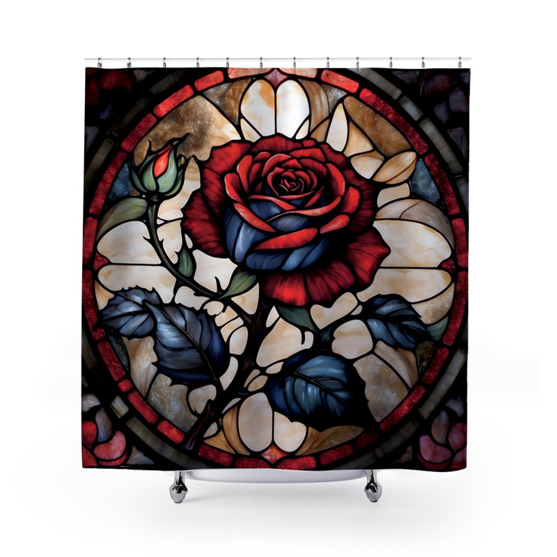 Rideau de douche Pebble Rose