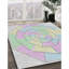 Tapis décoratif géométrique rose Procopio-1270260808