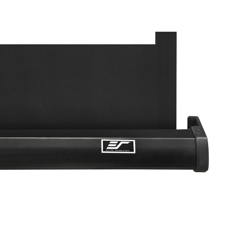 Écran de projection portable Tripod Series, blanc mat, boîtier noir, Diagonale de 85 po