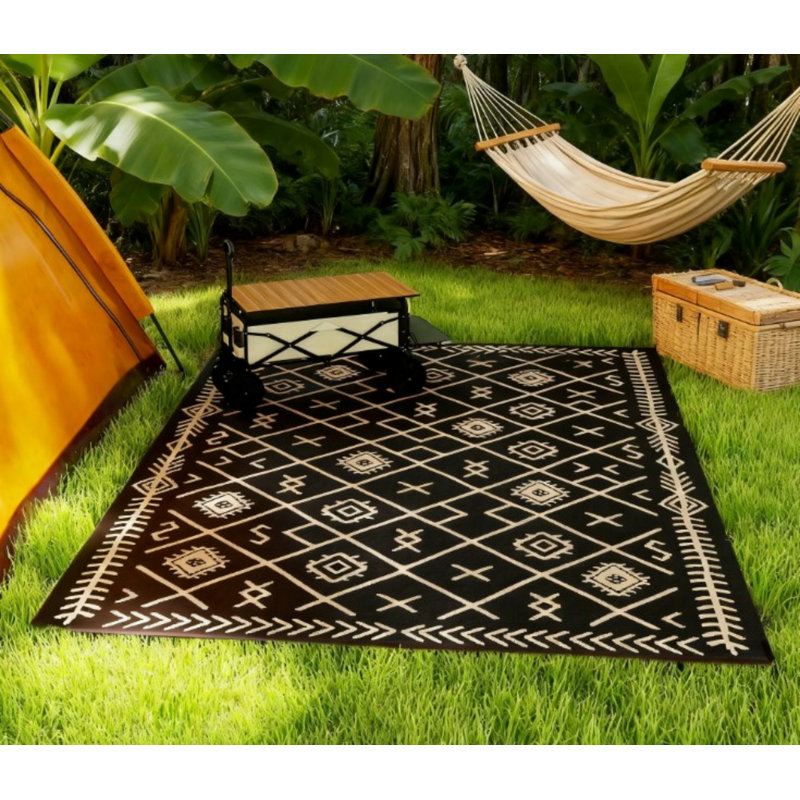 Tapis d'extérieur, tapis réversible pour patio