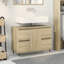 Semiyah Iron Freestanding Bathroom Cabinet