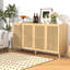 Armoire de rangement à 4 portes, buffet pour la salle à manger de la cuisine