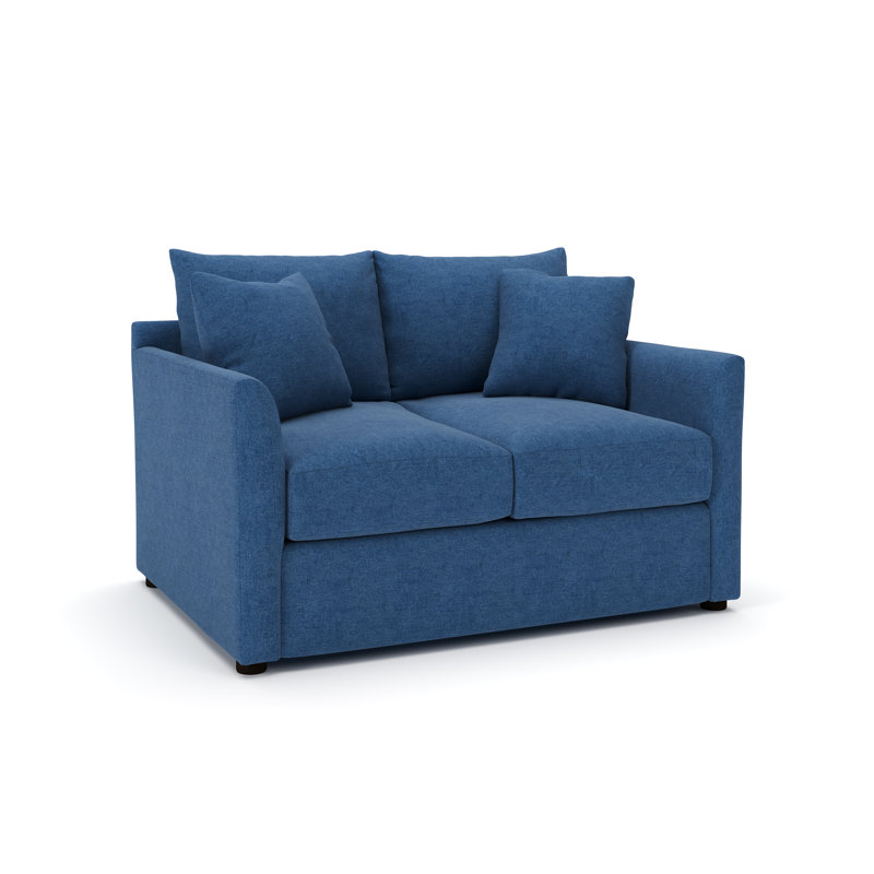 Causeuse Cecelia, Indigo classique