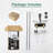 Doris Waterfall Centerset 2-handle Bathroom Faucet with Drain Assembly-48134463