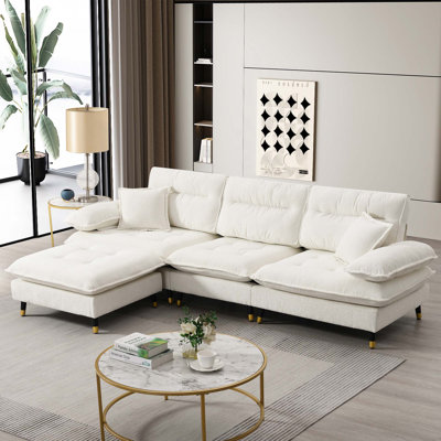 Canapé modulaire convertible 4 places Zephara