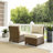 Deo Wicker Outdoor Armless Lounge Chair-530758793-530758799