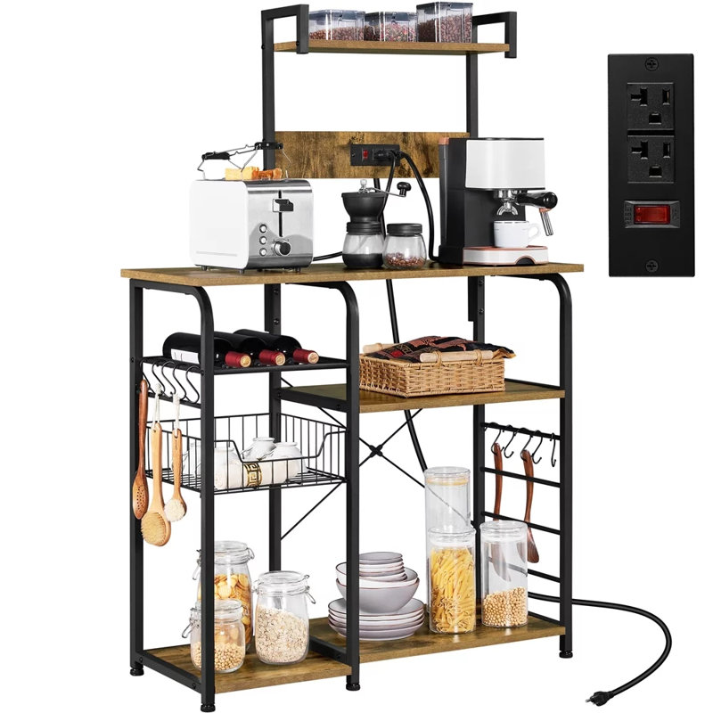 Étagère de boulanger standard 35 po compatible avec les micro-ondes