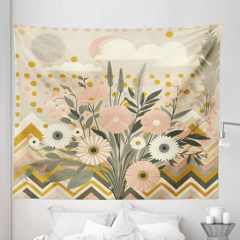 Microfiber Tapestry, 104" H x 88" W