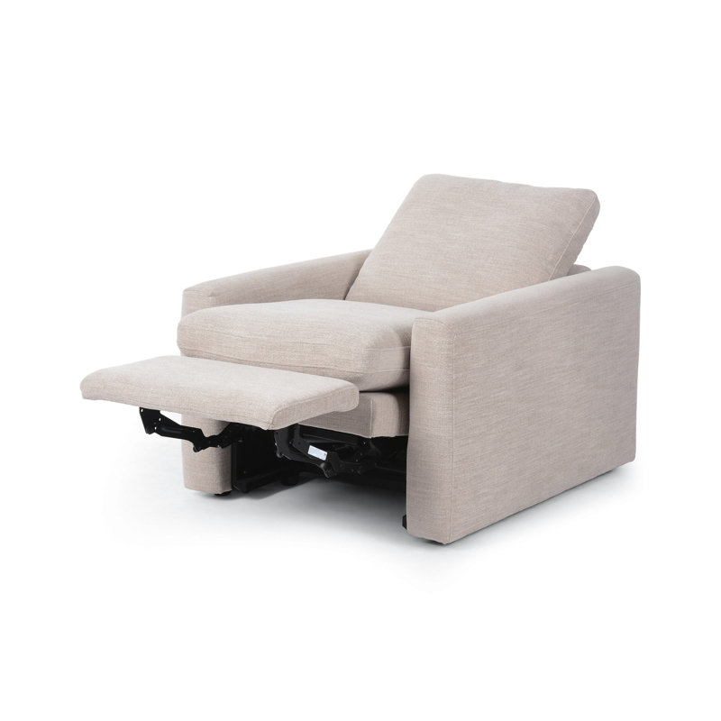Tillery Recliner, Laken Stone, Polyester Blend