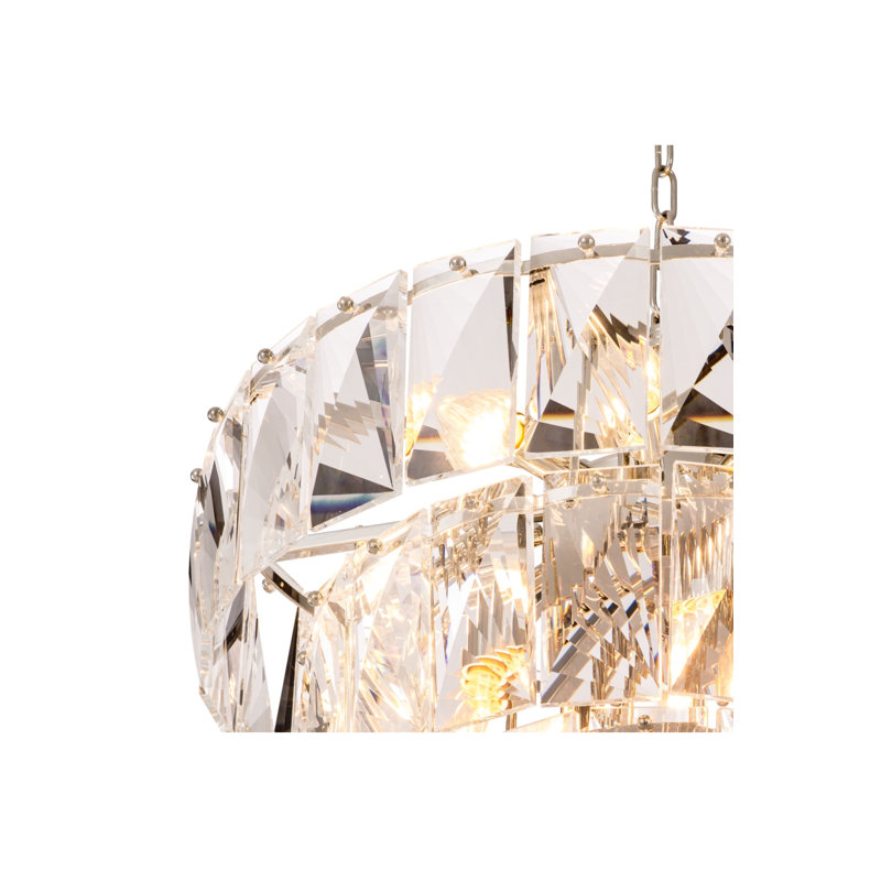 Lustre 14 lumières Amazone S, Transparent