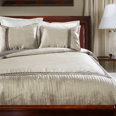 Daughtery Polyester Sateen Duvet Cover