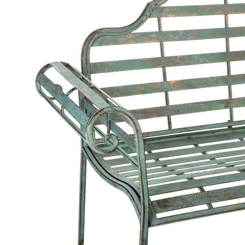 Ezio Iron Outdoor Bench