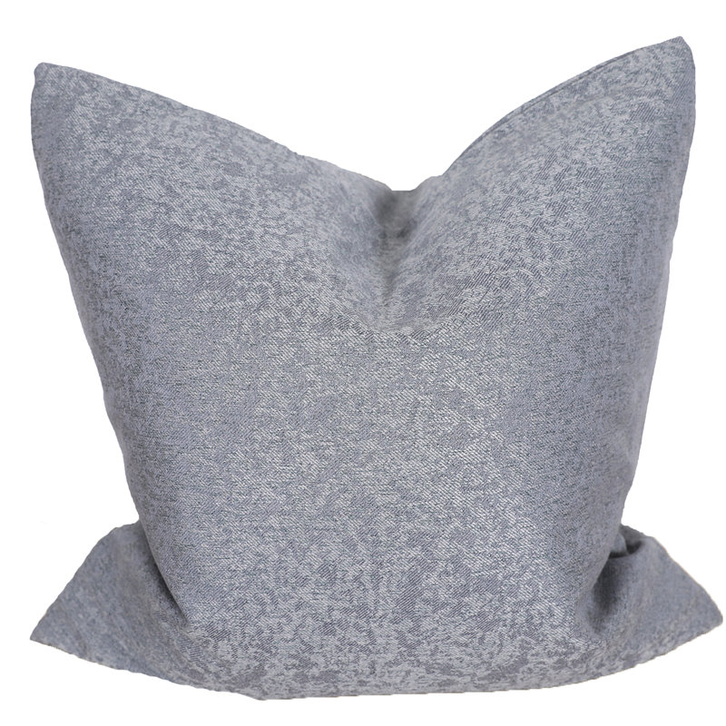 Coussin décoratif plumes, Anthracite