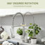 Moverlesenk Kitchen Faucet Side Spray