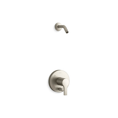 Elate Rite-Temp Shower Trim Kit With Push-Button Diverter, Without Showerhead