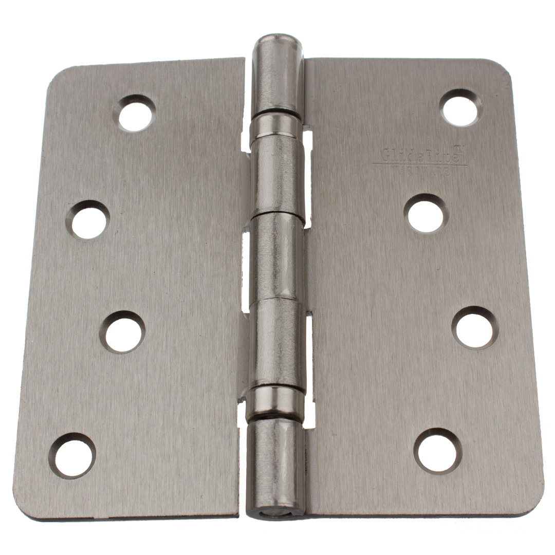 4" H x 4" W Butt Bearing 12 Door Hinges (Set of 12) GlideRite Hardware 