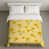 Motif floral jaune