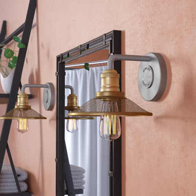 Rigby Single Light Industrial Bath Vanity Fixture