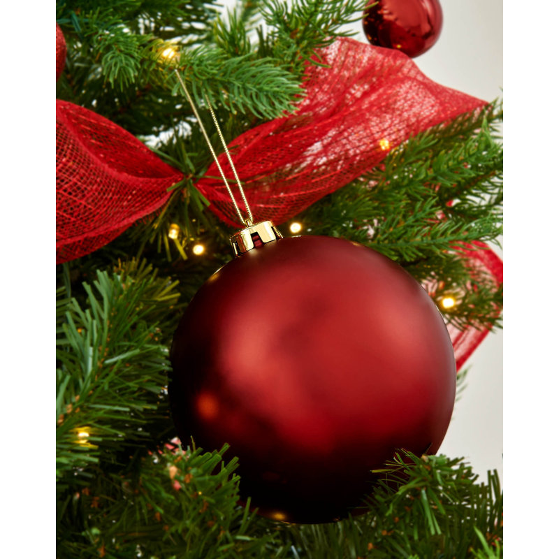 17.5cm Plastice No Bauble