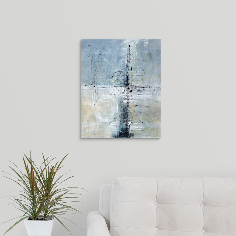 « éternellementst », peinture sur toile, Toile tendue, H 20 po x l 16 po x P 1,25 po