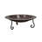 18" Classic  Copper Birdbath with Short Stand