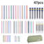 47Pcs Stationery Set with Pencil Case