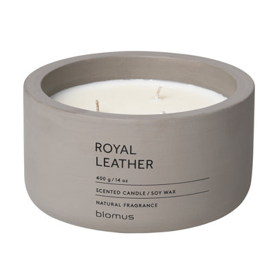 Bougie parfumée en cuir Royal