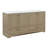 Emlyn 60.50" Double Bathroom Vanity with 2 Cabinets, 2 Drawers, and Cultured Marble Vanity Top-797610844