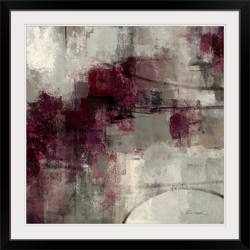 Stone Gardens II by Silvia Vassileva - Print, Black Frame, 32" H x 32" W x 1" D