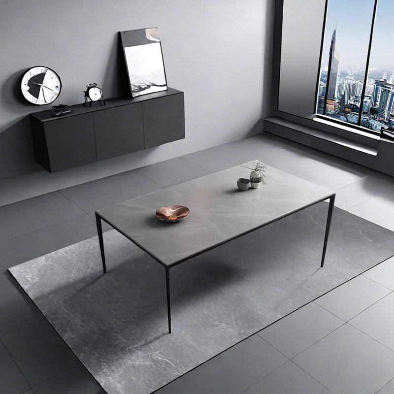 Likita Rectangular Dining Table, 29.52”H x 55.11”L x 31.49”W