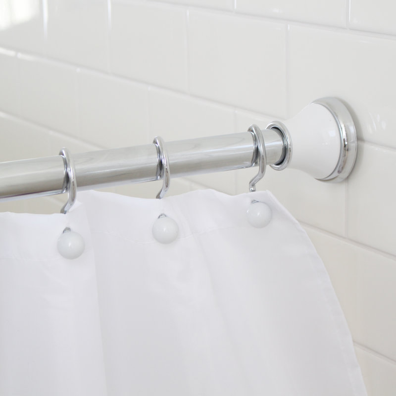 Tringle à rideau de douche réglable à tension droite Regal 72 "