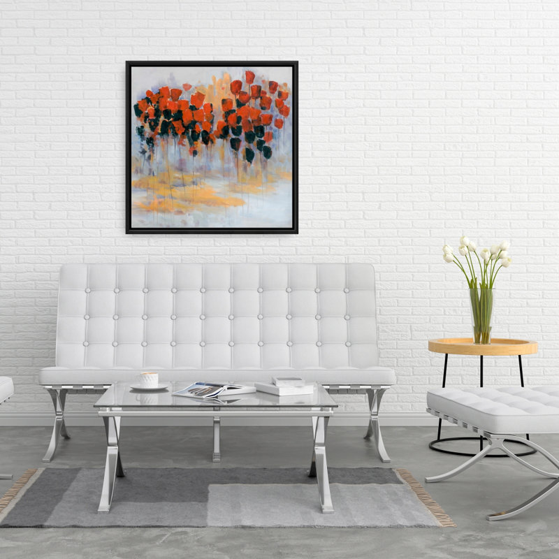 " Red Flowers Field "