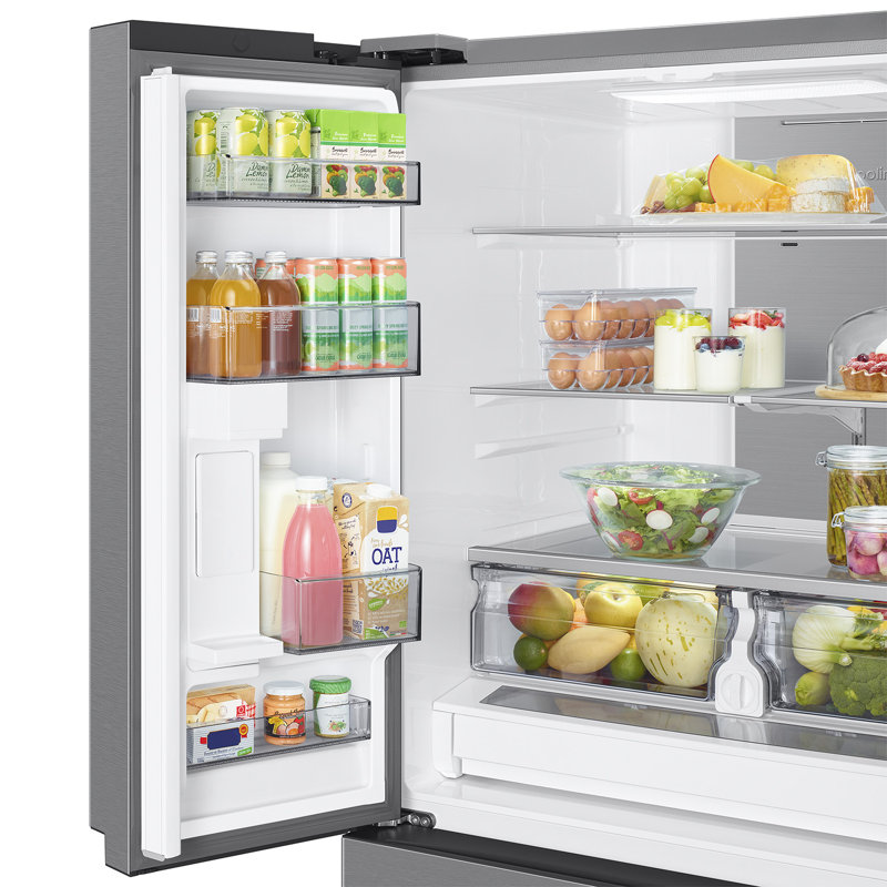 Samsung 31 cu. ft. Mega Capacity 4-Door French Door Refrigerator with Dual Auto Ice Maker