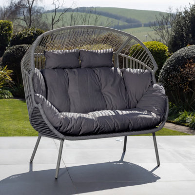 Cocona 2 Seat Standing Egg Chair