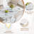 63" Dining Room Table Set,Modern Dining Room Table Set with Faux Leather Chairs-155119190-155119194